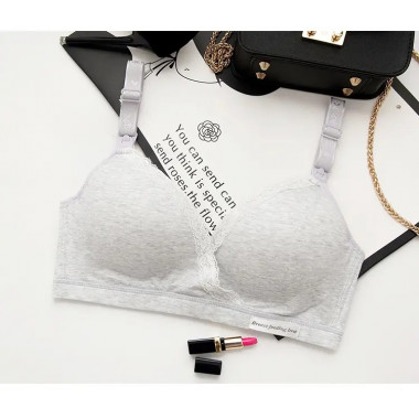 Бюстгальтер для кормления Mommy Bag Серый - L - р.40/85-95 см под грудью  