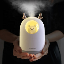 Ночник-увлажнитель воздуха Мишка, USB, Белый, 300 мл