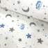 Непромокаемая пеленка многоразовая Луна и синие звездочки - #21
