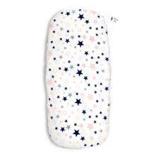 Простынь на резинке в коляску Звездочки арт. КЛ-9 Простынь на резинке в коляску Звездочки арт. КЛ-9