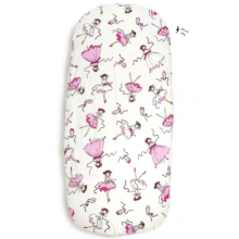 Простынь на резинке в коляску Балерины арт.КЛ-11