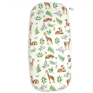 Простынь на резинке в коляску Косули - арт.КЛ-12