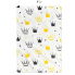 Простынь на резинке в детскую кроватку Желтые Короны арт. СТ-5