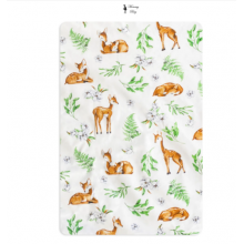 Простынь на резинке в детскую кроватку Косули арт. СТ.-12 Простынь на резинке в детскую кроватку Косули арт. СТ.-12