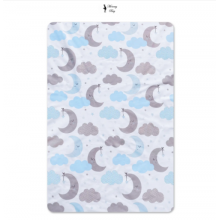 Простынь на резинке в детскую кроватку Луна арт.СТ-15 Простынь на резинке в детскую кроватку Луна арт.СТ-15