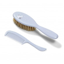 Щетка и расческа для волос с натуральной мягкой щетиной Лавандовые BabyOno Щетка и расческа для волос с натуральной мягкой щетиной Лавандовые BabyOno