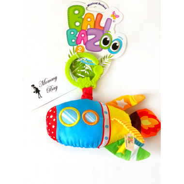 Музыкальная игрушка Ракета Balibazoo (Высота 9 см) 88748