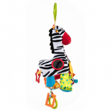 Музыкальная игрушка-подвеска Зебра Зоя Balibazoo (Высота 26 см) 84810