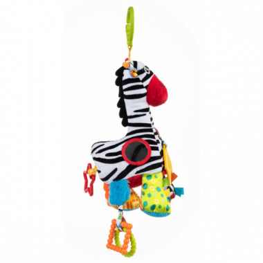 Музыкальная игрушка-подвеска Зебра Зоя Balibazoo (Высота 26 см) 84810