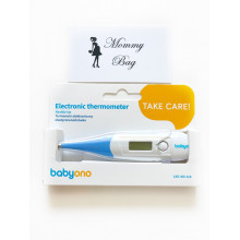 Термометр электронный BabyOno с мягким наконечником 0+