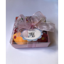 Комплект погремушек Джунгли на ножки и ручки babygirl 0+ для девочки(ratt02)