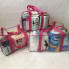 Набор из 2 прозрачных сумок в роддом Mommy Bag S, L розовый (p005)