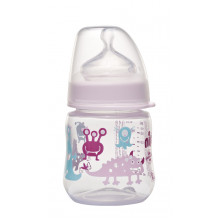 Бутылочка антиколиковая Nip Чудики для девочки розовая, 150 мл Бутылочка антиколиковая Nip Чудики для девочки розовая, 150 мл