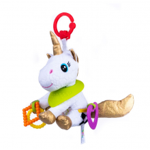 Игрушка с грызунком Единорог БЕЛЛА Balibazoo (Высота 25 см)