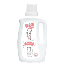 Гель для стирки детского белья BIO Няня Ромашка, для белых и цветных тканей 1 л