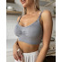 Бюстгальтер-топ для кормления бесшовный Mommy Bag Серый - М (38)
