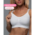 Бюстгальтер-топ для кормления бесшовный Mommy Bag Белый - S (36)