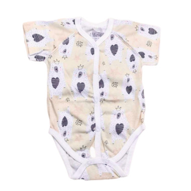 Боди RoyalBaby Мишка с короной (кулир) р.62