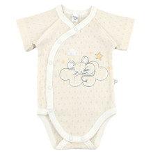 Боди RoyalBaby Мышонок, ванильный (ажур) р.56 Боди RoyalBaby Мышонок, ванильный (ажур) р.56