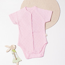Боди RoyalBaby Ажур Розовый р.56