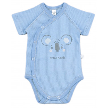 Боди RoyalBaby Коала, голубой (интерлок) р.56