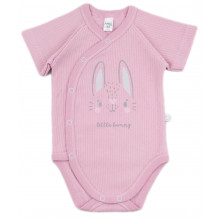 Боди RoyalBaby Зайчик, розовый (интерлок) р.56 Боди RoyalBaby Зайчик, розовый (интерлок) р.56