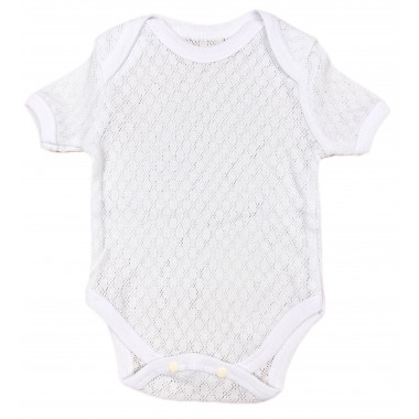 Боди RoyalBaby Ажур Белый р.56