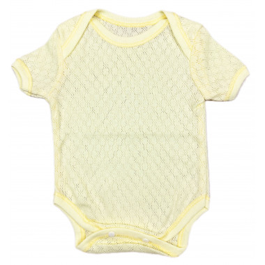 Боди RoyalBaby Ажур Лимонный р.56