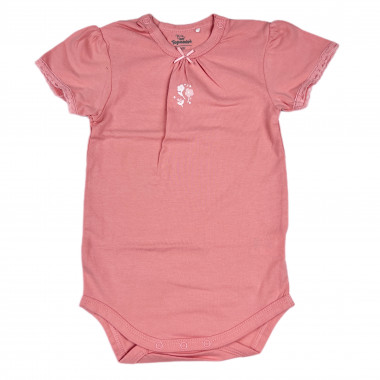 Боди Topomini Розовый с цветочками р.86-92 (12-24 мес)