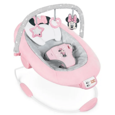 Кресло-шезлонг Bright Starts Minnie Mouse Rosy Skies, розовое