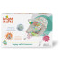 Кресло-шезлонг Bright Starts Happy Safari Bouncer Сафари серое
