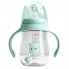 Бутылочка-поильник антиколиковая 2в1 Mommy Bag, Бирюзовая, 240 мл