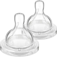 Соска силиконовая Philips AVENT Анти-Колик, средний поток, от 3 мес., 2 шт. Соска силиконовая Philips AVENT Анти-Колик, средний поток, от 3 мес., 2 шт.