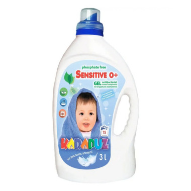 Гель для стирки детского белья Карапуз Sensitive 3л