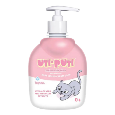 Жидкое крем-мыло Uti Puti с экстрактом алоэ вера и зверобоя 300 мл