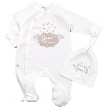 Человечек с шапочкой RoyalBaby Сладкие сны (интерлок) 56см