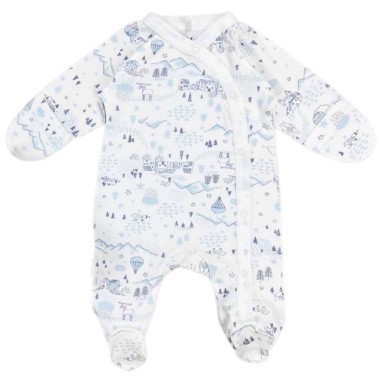 Человечек RoyalBaby Карпатские горы (интерлок) р.56, 0-3 мес