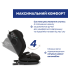Автокресло Chicco Fold&Go S i-Size группа 2/3 (15-36 кг) 3-12 лет, черное