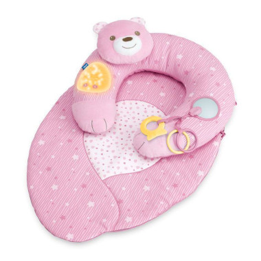 Игровой коврик Chicco Мое первое гнездышко, розовый