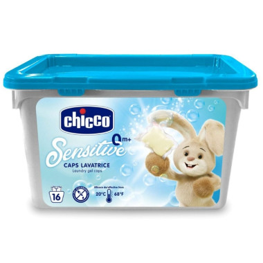 Капсулы для стирки Chicco Sensitive, 16 шт.