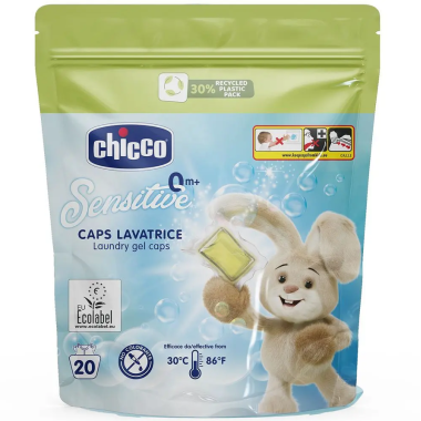 Капсулы для стирки Chicco Sensitive, 20 шт.