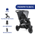 Универсальная коляска 3 в 1 Chicco Trio Activ 3, черная