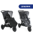 Универсальная коляска 3 в 1 Chicco Trio Activ 3, черная