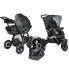 Универсальная коляска 3 в 1 Chicco Trio Activ 3, черная