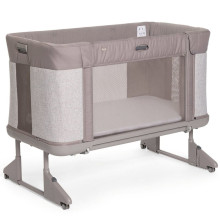 Кроватка детская 3 в 1 Chicco Next2Me Forever, светло-бежевая