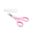 Детские ножницы с колпачком Chicco, розовые