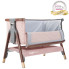 Кроватка приставная Tutti Bambini CoZee Luxe, розовое