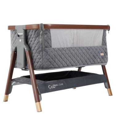 Кроватка приставная Tutti Bambini CoZee Luxe, серое