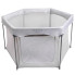 Манеж детский Tutti Bambini Hexa, светло-серый