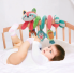 Мягкая игрушка-подвеска на коляску Baby Clementoni Soft Spiral Happy Animals
